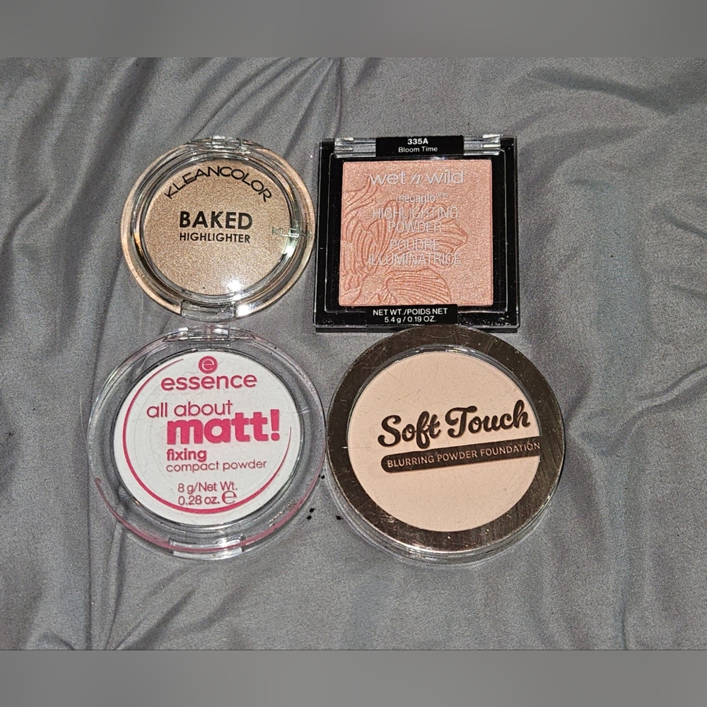 Translucent & Peach Powders + Highlighters BNIB